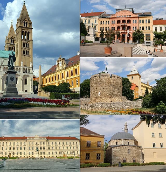 Pécs látnivalók